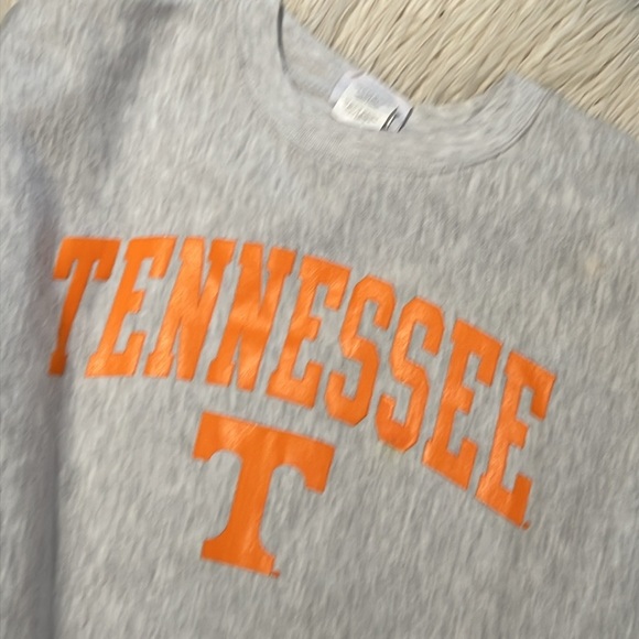 🧡 Vintage Tennessee Volunteers Sweatshirt ~ LARGE ~ Reverse Weave 90’s Champion - Picture 8 of 10